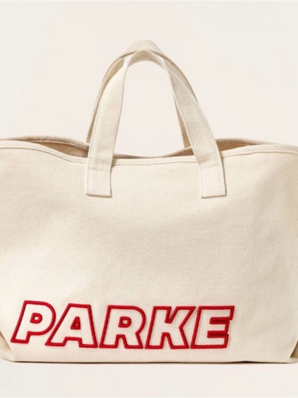 New With Tags Mini Canvas Tote Bag - Parke X Target Natural